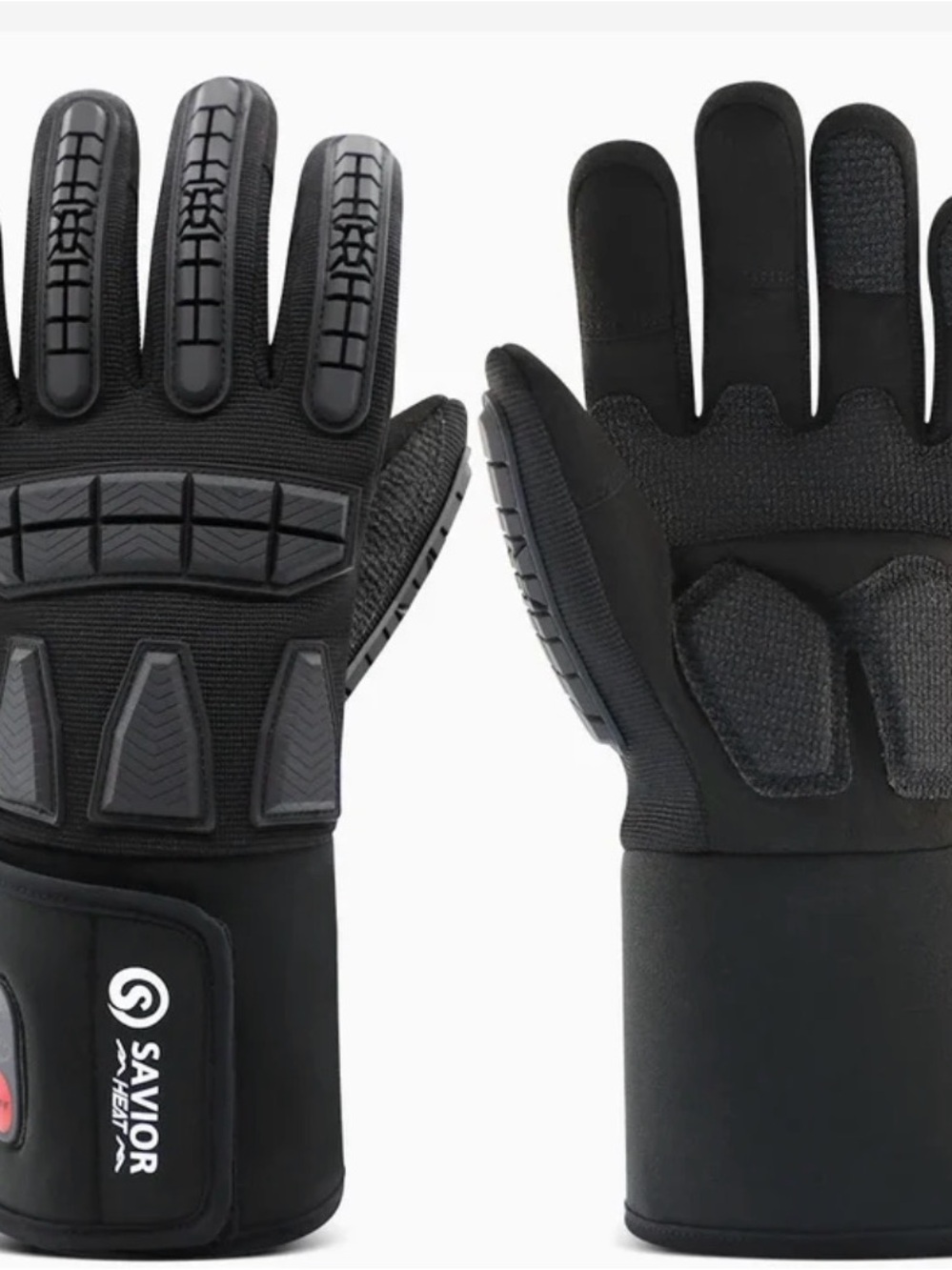 Savior Heated Black Utility Waterproof Utility Gloves - Picture 5 of 8